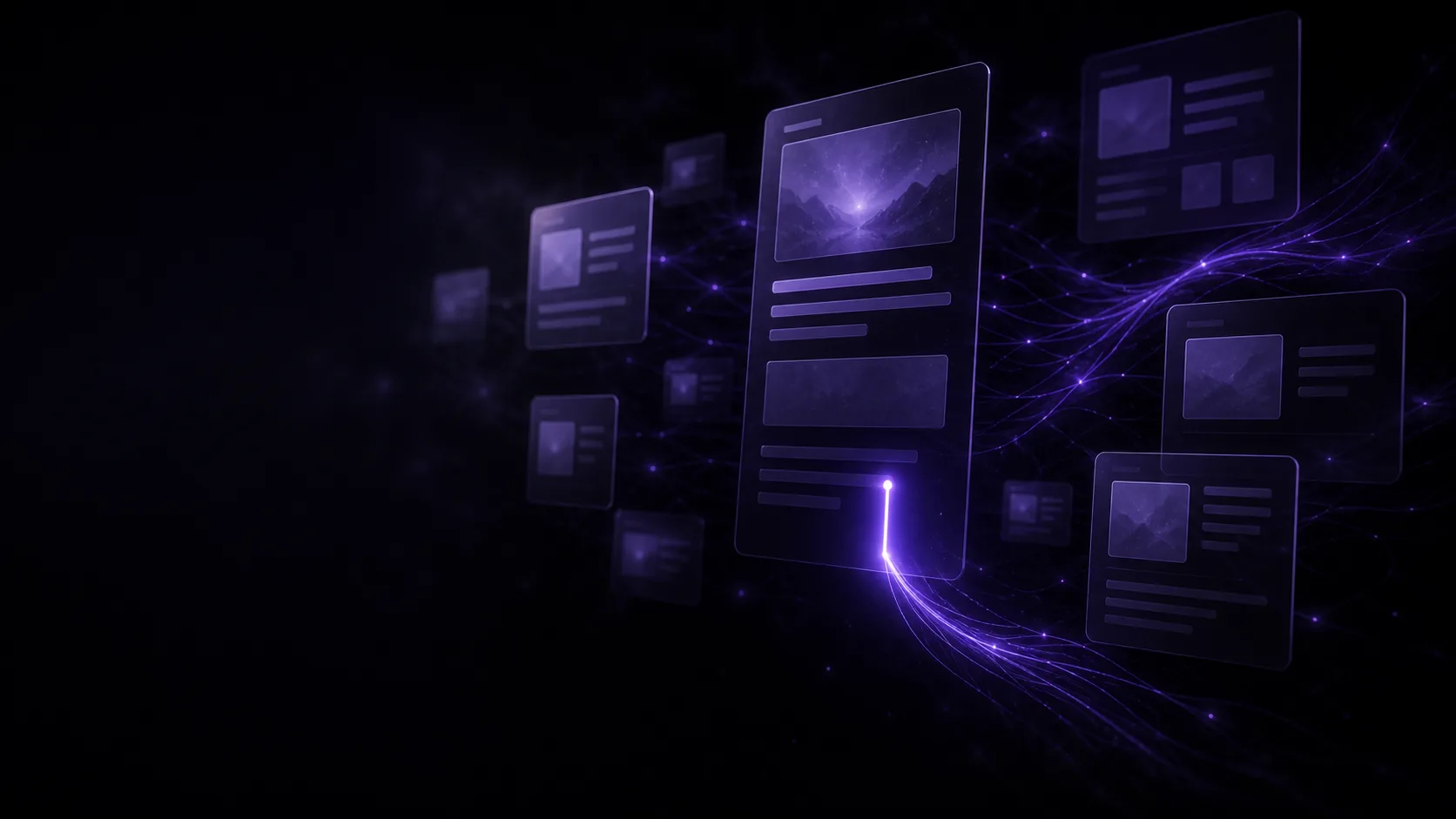 SmartBlog AI — case-study key art